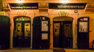Bar Hemingway, Praga, República Checa