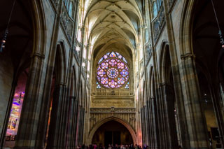 Interior de la Catedral de San Vito, Praga, República Checa